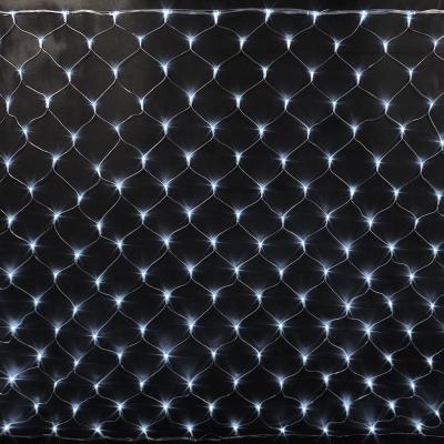 Светодиодная сетка RichLed 2*1,5 м, 220 В, 8 режимов свечения, цвет синий+белый