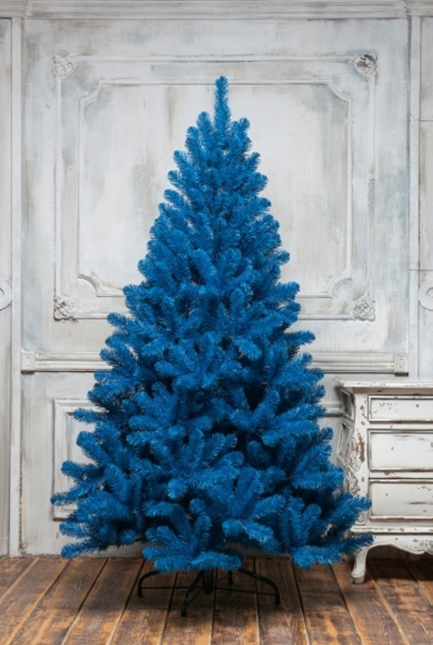 Качественная картинка Ель Морозная 120 см. синяя