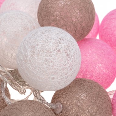 Качественная картинка Тайские фонарики Вельвет Neon-Night 3,5м, проз.ПВХ, IP20, 20LED, т.белый, батарейки 2*АА (нет)