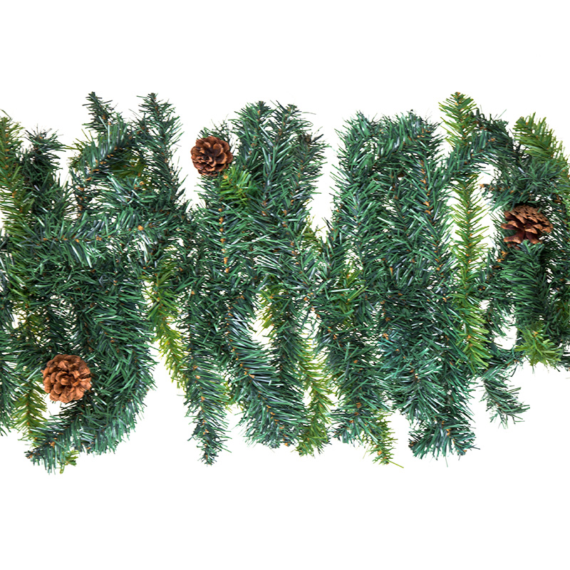 Качественная картинка Гирлянда еловая с шишками 2,7м, диаметр 36см, ПВХ NEON-NIGHT