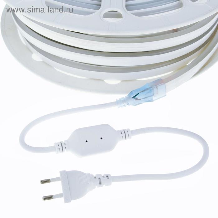 Качественная картинка Гибкий неон Luazon Lighting 15 × 25 мм, IP67, 25 м, SMD2835, 120 LED/м, 220 В, свечение белое