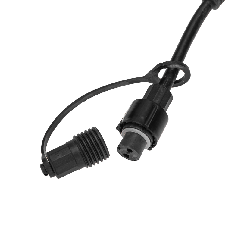 Качественная картинка Светодиодный занавес NEON-NIGHT 2х1,5м БЕЛЫЙ, черный КАУЧУК, IP67, постоянное свечение, 230В