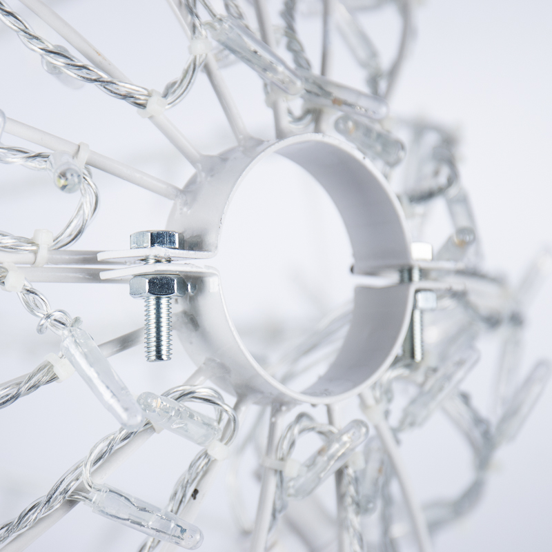 Качественная картинка Шар светодиодный Ø 50 см, 200 светодиодов, теплый белый цвет свечения с эффектом мерцания NEON-NIGHT