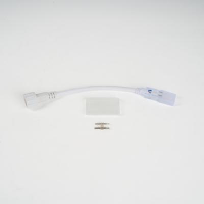 Соединитель ALEDUS неон-нить, белый, 2Pin