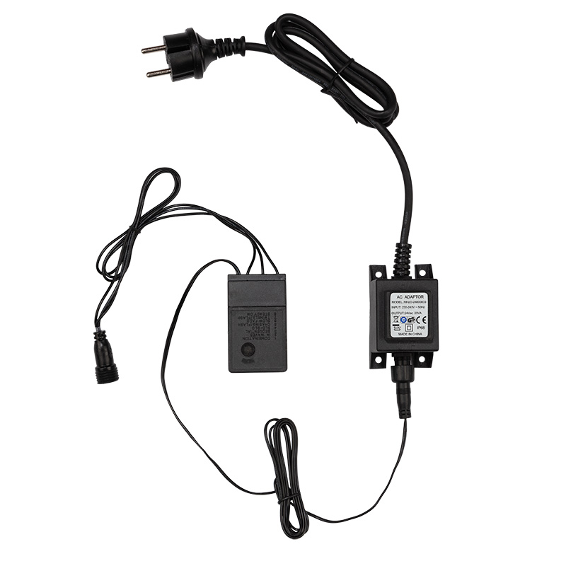 Качественная картинка Гирлянда NEON-NIGHT ClipLight 24V, 3 нити по 20 м, динамика, Красный