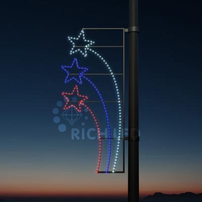 Светодиодная консоль Звезды 3 Триколор Светодиодная консоль Звезды 3 Триколор