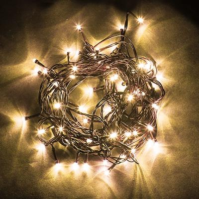 Светодиодная гирлянда Feron CL06, 230V, 200 LED 20м, 3300K, 12W,  с контроллером, IP 20, шнур 1.5м,