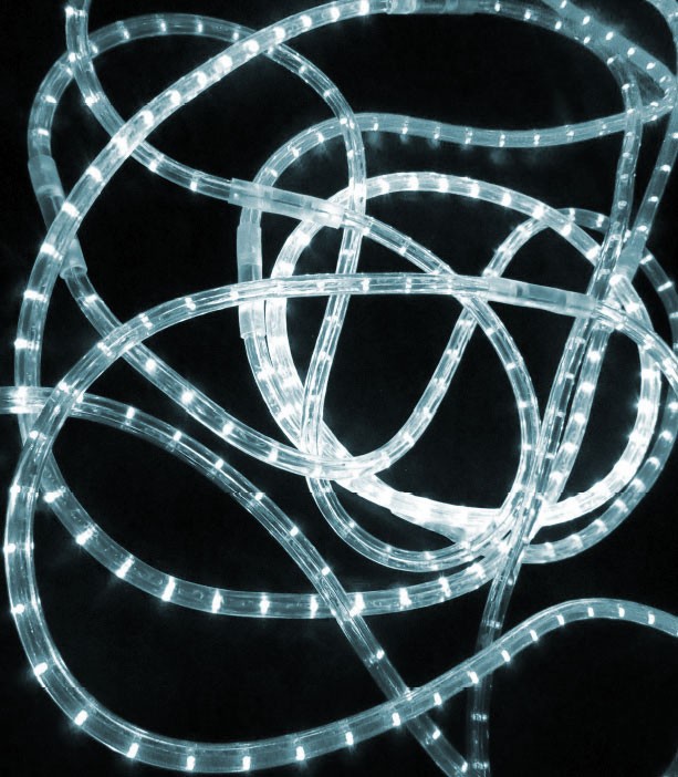 Качественная картинка Дюралайт 2-х проводной RichLed, мерцание, цвет белый