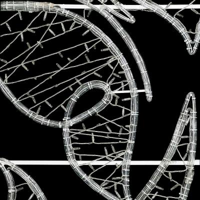 Светодиодная Консоль «Бабочка на ветке» 100 х 250 см, Разноцветная, 220В