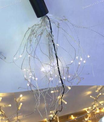 Светодиодный еж роса Laitcom, с динамикой 30см, 1,8W, 120 LED, IP67, проволока Shar 120-10-W