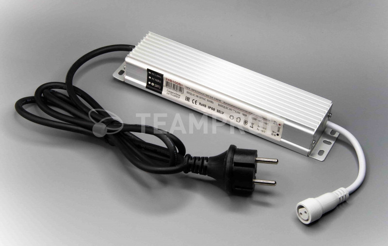 Качественная картинка Импульсный источник питания Teamprof 220/24 В, 100 Вт, белый