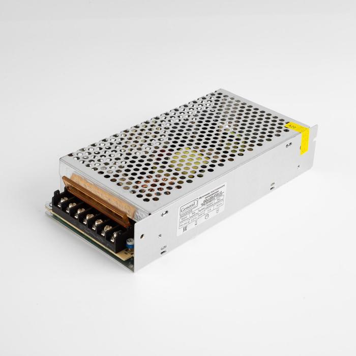 Качественная картинка Блок питания General для светодиодной ленты 12 В, 200 Вт, IP20