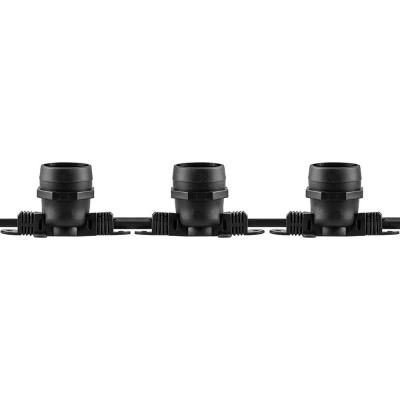 Гирлянда "Белт-лайт" Feron, CL50-50, 230V, 100 E27, черный, шаг 50 cm, IP 65, 50м +1,5м шнур