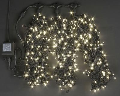 Нити 3 по 20 м, RichLed, 24 В, 8 режимов свечения, цвет теплый белый