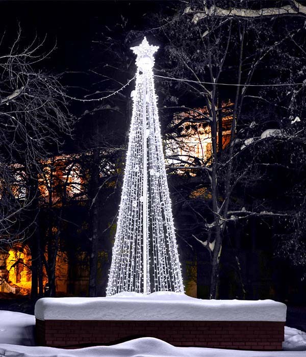 10-021 Светодинамический конус со звездой Laitcom 3м, 590 LED, IP44, 24-220V, прозр. пр., белый Качественная картинка 10-021 Светодинамический конус со звездой Laitcom 3м, 590 LED, IP44, 24-220V, прозр. пр., белый
