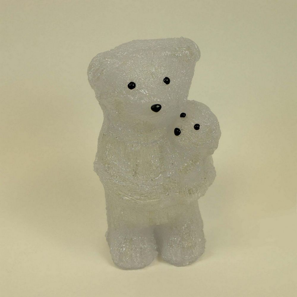 Качественная картинка Светодиодная фигура "Мишка с медвеженком" Laitcom, 40 led, IP54, 30 см, 220/24V