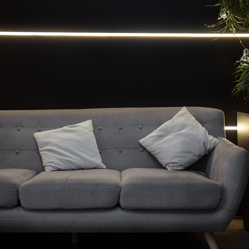 Качественная картинка Гибкий неон NEON-NIGHT LED SMD 8х16 мм, односторонний теплый белый, 120 LED/м, 20 м