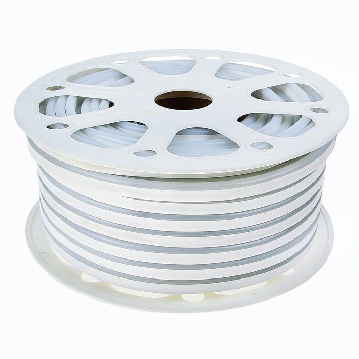 Качественная картинка Гибкий неон, 8х16 мм, 50 м, LED/м-120-SMD2835-220V, БЕЛЫЙ