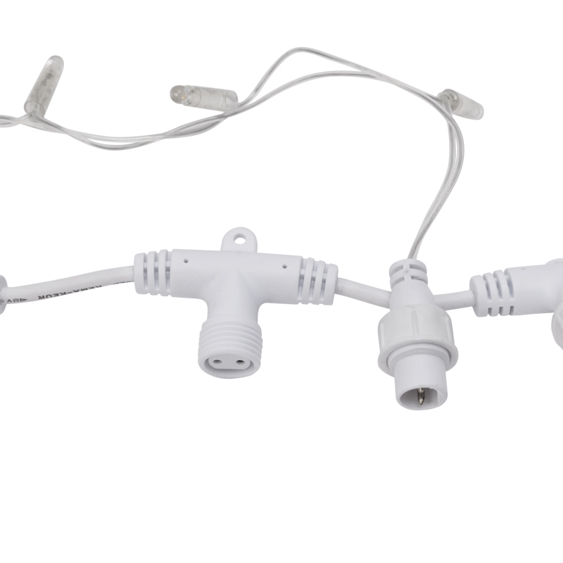 Качественная картинка Светодиодный занавес NEON-NIGHT 2х3м ТЕПЛЫЙ БЕЛЫЙ, прозрачный ПВХ, IP65, мерцание, 230В