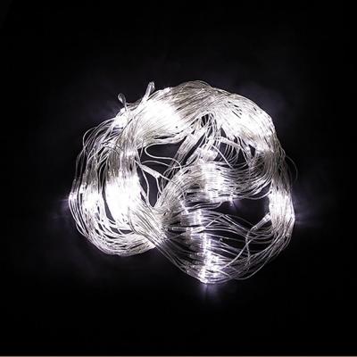 Светодиодная гирлянда сеть Feron CL30, 230V 240 LED 2х2м, 4000К, 10W, 20mA, IP 20, шнур 1,5м.