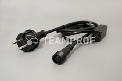 Блок питания Teamprof 2А, универсальный, черный Блок питания Teamprof 2А, универсальный, черный