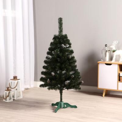 Ёлка искусственная "Таёжная" элитная ( шишки серебро) 100 см