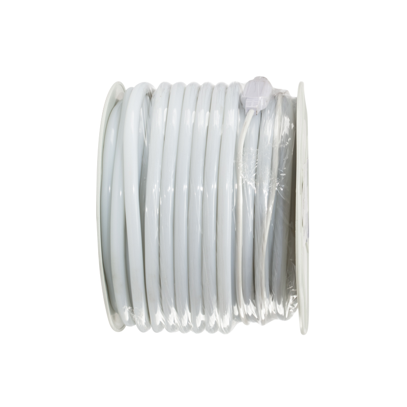 Качественная картинка Гибкий неон NEON-NIGHT диаметр 16мм круглый 144 LED/м БЕЛЫЙ 230В бухта 50м