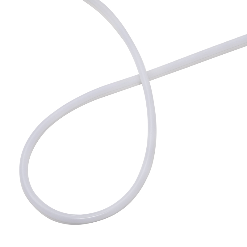 Качественная картинка Гибкий неон NEON-NIGHT 15х26мм односторонний 120 LED/м БЕЛЫЙ 230В бухта 50м