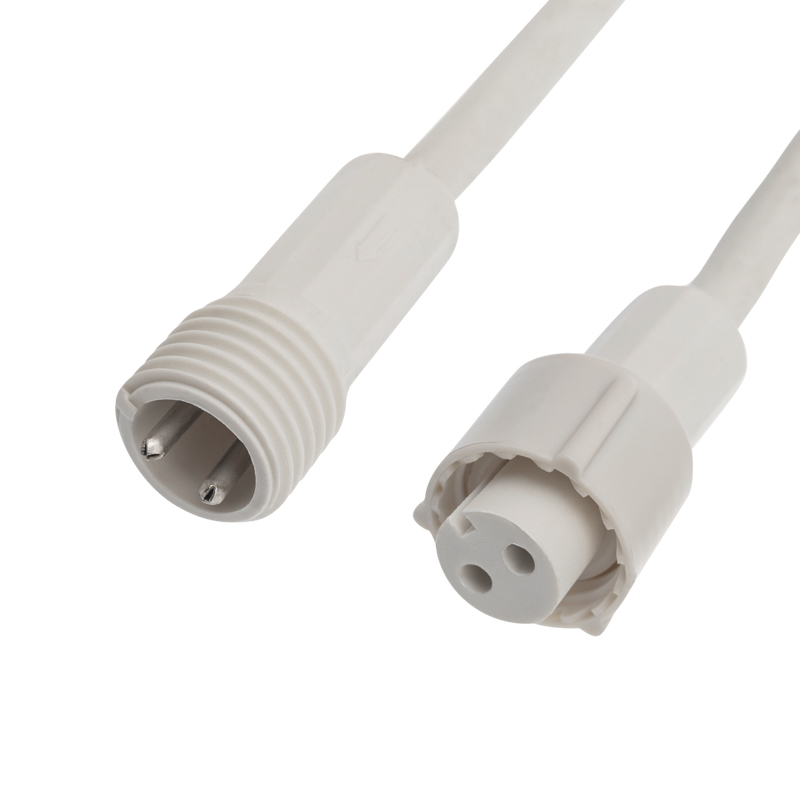 Качественная картинка Светодиодный занавес NEON-NIGHT 2х1,5м ЗЕЛЕНЫЙ, белый КАУЧУК, IP67, постоянное свечение, 230В