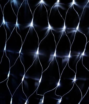 Светодиодная сеть Laitcom, 2x2м, 256 led, 24V, черн. пр., белый