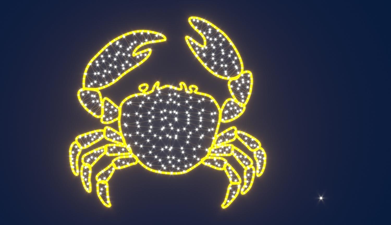 Качественная картинка Светодиодная консоль Краб RichLed