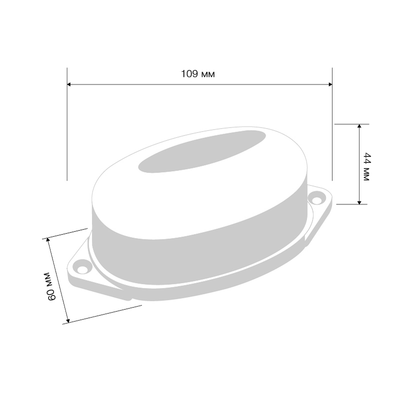 Качественная картинка Лампа-строб светодиодная накладная 30 LED, 3,5Вт, БЕЛЫЙ, 230В NEON-NIGHT