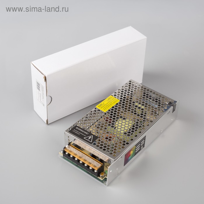 Качественная картинка Блок питания Luazon Lighting для светодиодной ленты 12 В, 200 Вт, IP20