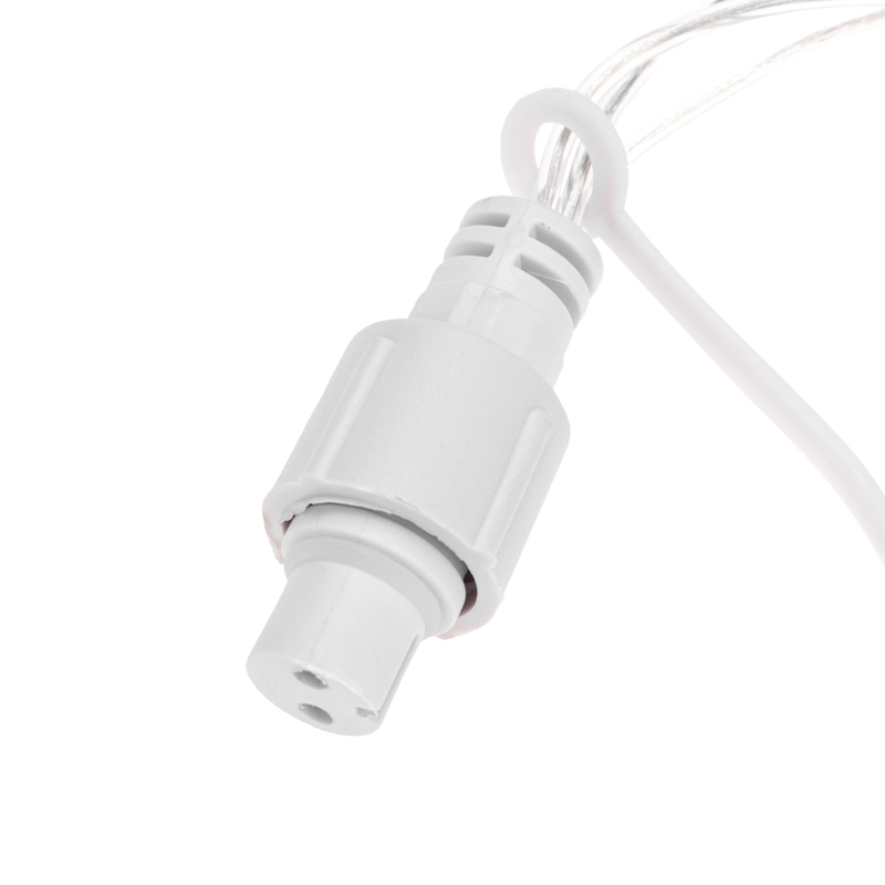 Качественная картинка Светодиодный занавес NEON-NIGHT 2x0,8м ЗЕЛЕНЫЙ, прозрачный ПВХ, IP65, постоянное свечение, 230В