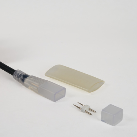 Качественная картинка Импульсный источник питания для двустороннего неона ALEDUS 220/24 В, 150 Вт, 1.5 м, черный без вилки