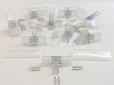 Т-коннектор для одностороннего гибкого неона Teamprof 8х16 мм