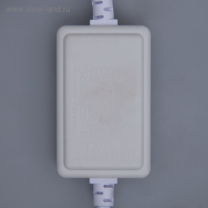 Качественная картинка Контроллер для неона Luazon Lighting, 15x25 мм, мульти, RGB, до 50 метров, 220V   1431338