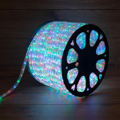 Дюралайт NEON-NIGHT трехжильный 230В 13мм 36 LED/м МУЛЬТИ (RYGB) динамика