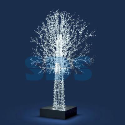 Декоративная 3D фигура Дерево 300х430 см белое Neon-Night
