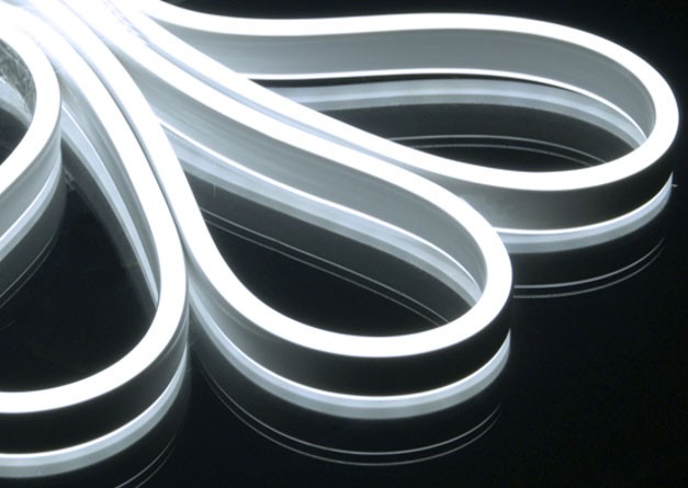 Качественная картинка Гибкий неон Rich LED, двусторонний, белый RL-FX816D-120-220V-W