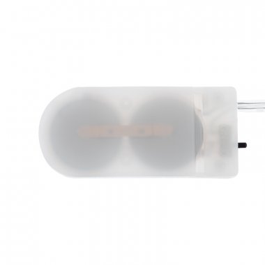 Качественная картинка Светодиодная гирлянда Роса Neon-Night, 2м, 20 LED, ПВХ, IP20, 2хCR2032 (в комплекте), красный