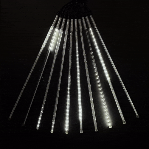 Качественная картинка Комплект "Тающие сосульки" Laitcom, 24V, 10x0.8м, 720 Led, белый