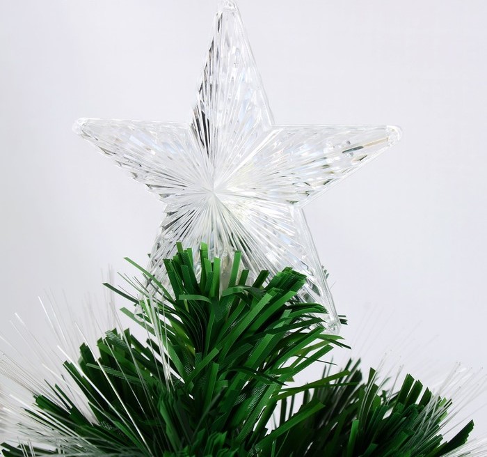 Качественная картинка Ёлка фиброоптическая 120 см галактика, d нижнего яруса 60 см, 125 веток мод.T908V12-120