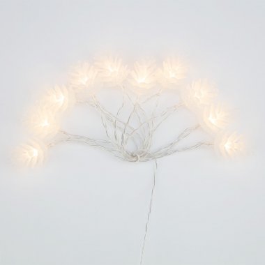 Качественная картинка Гирлянда светодиодная Шишки Neon-Night 1,5 м, прозрач. ПВХ, IP20, 10LED, т.белый, 2хАА (нет)