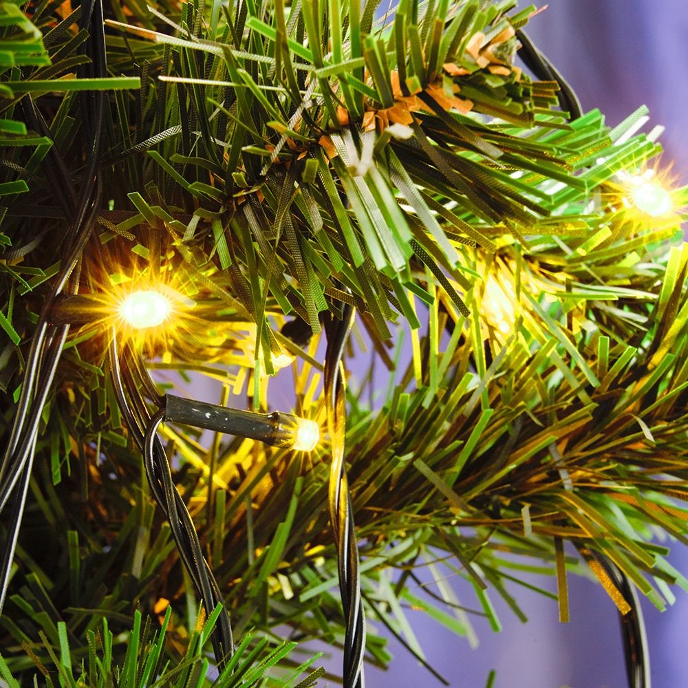 Качественная картинка Светодиодная гирлянда Feron CL93, 230V 750 LED 15*5м, 2700К, IP44, шнур 6м.