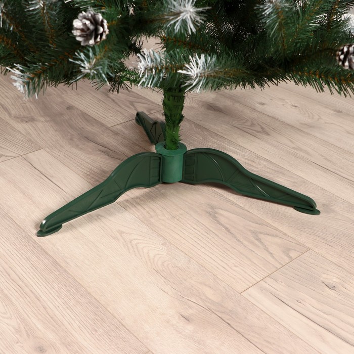 Качественная картинка Ёлка искусственная "Лесная Элитна " шишки серебро 180 см