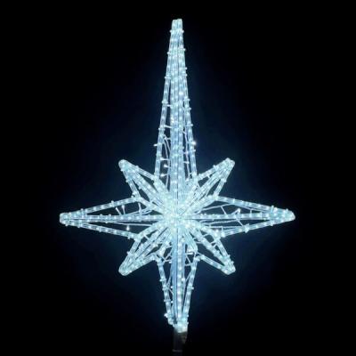 Светодиодная Макушка "Роза Ветров" Laitcom 75 см, Белая, 220В