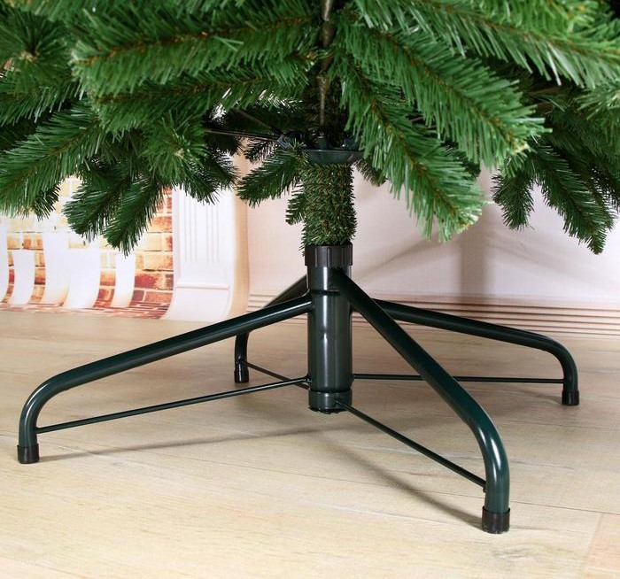 Качественная картинка Ель искусственная Княжеская 1,8 м подставка металл
