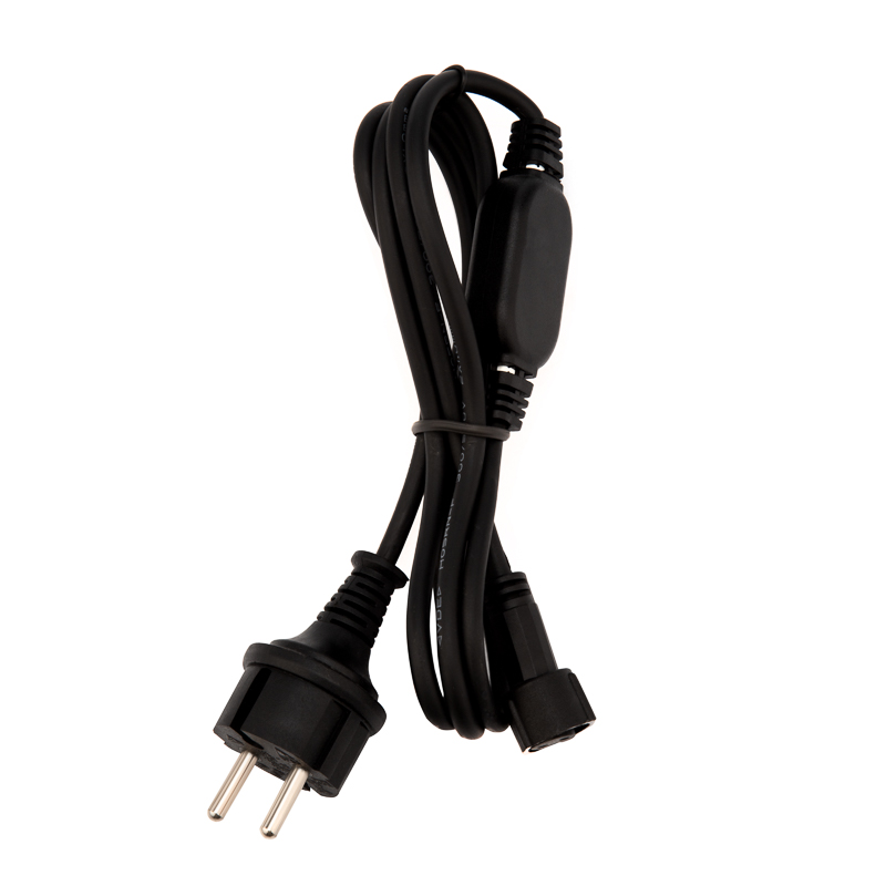 Качественная картинка Блок питания для уличных гирлянд 230В, 4А, черный каучук, IP67 NEON-NIGHT