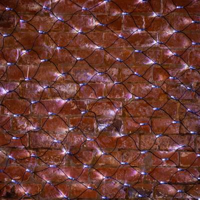 Cветодиодная cеть NEON-NIGHT 2х1,5м БЕЛЫЙ черный ПВХ IP65 динамика 230В